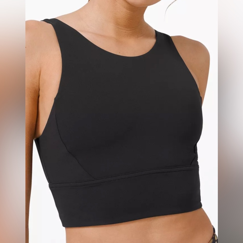Lululemon black sports bra